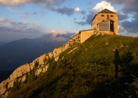 Chata Watzmannhaus ve výšce 1.930 m n. m.