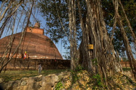 Stupa Jetavanaramaya v Anuradhapuře.