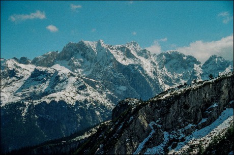 Wetterstein Gebirge.