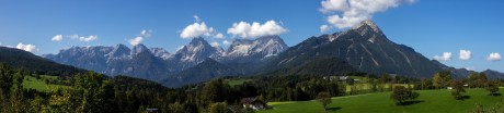 Panorama Totes Gebirge.