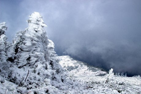Výhledy nám byly zapovězené. 