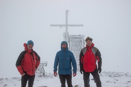 Kdo se vydal na nejvyšší kopec Beskyd.