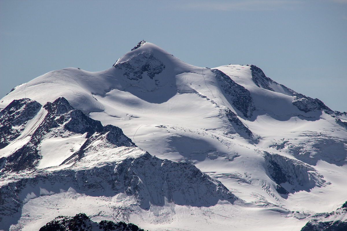 Ještě jednou 3.768 m vysoká Wildspitze.