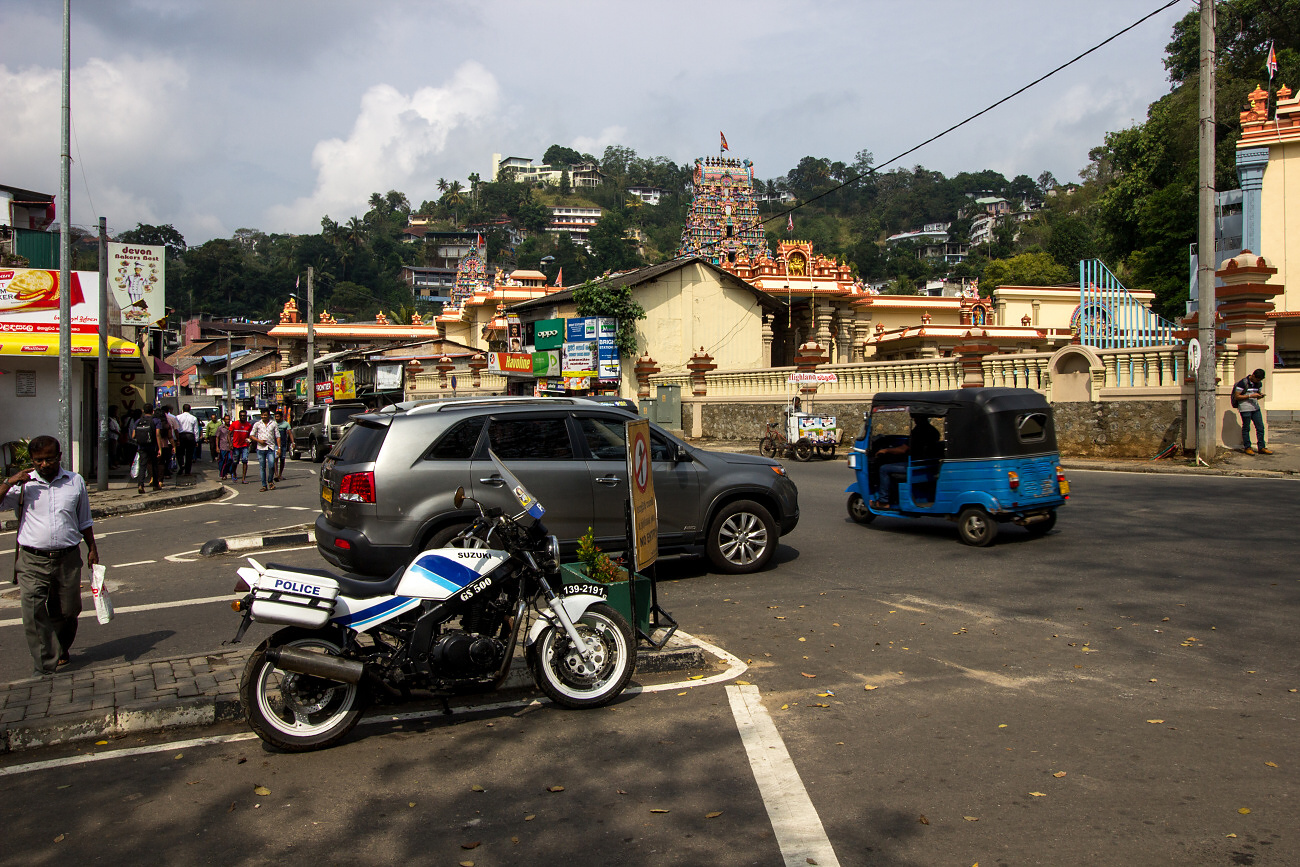 Hinduistický chrám Pillaiyar Kovil v Kandy.