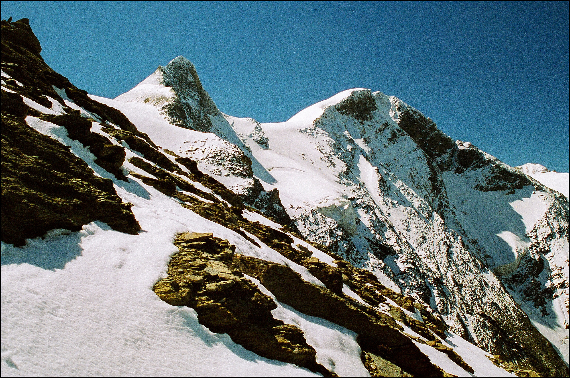 Bratschenkopf - 3.412 m n. m. a Klockerin - 3.422 m n. m.