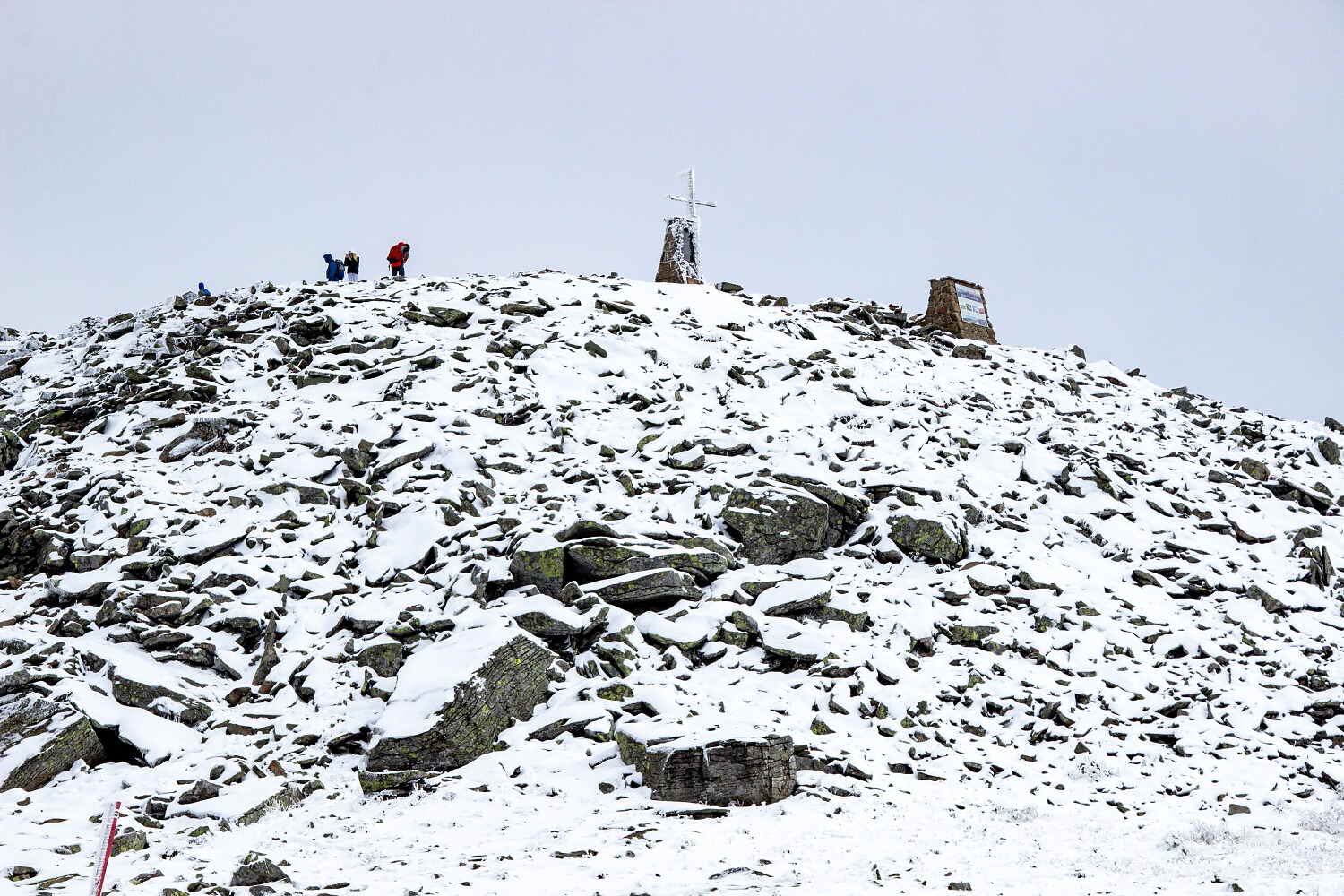 Vrchol Babie Góry v 1.725 m n. m.