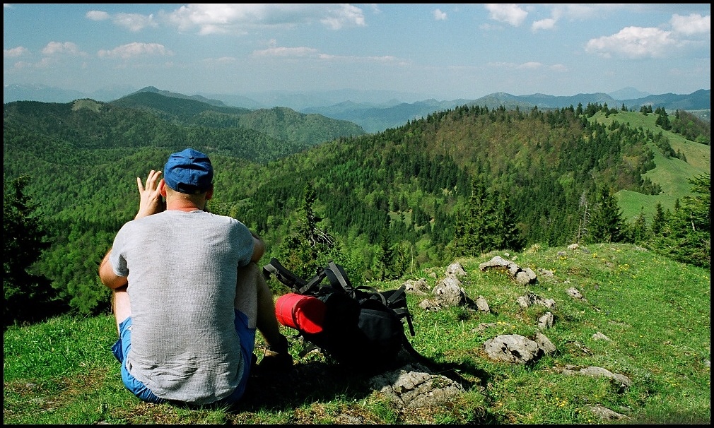 Pořád sedíme na Javorině - 1.338 m n. m.